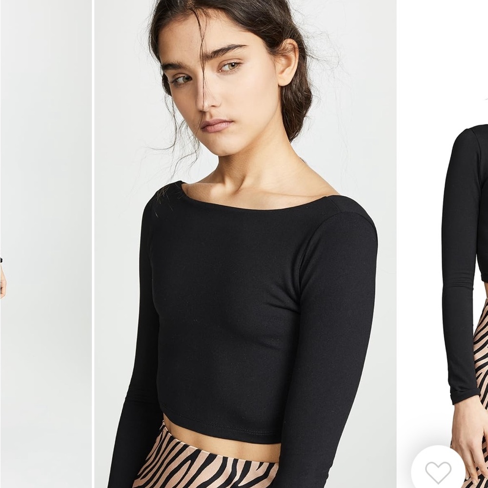Susana Monaco Scoop Back Crop Top